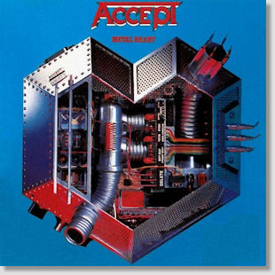 バンドスコア　アクセプト＝メタル・ハート　ACCEPT　L HEART アクセプト (ACCEPT） / メタル・ハート(METAL HEART) バンド